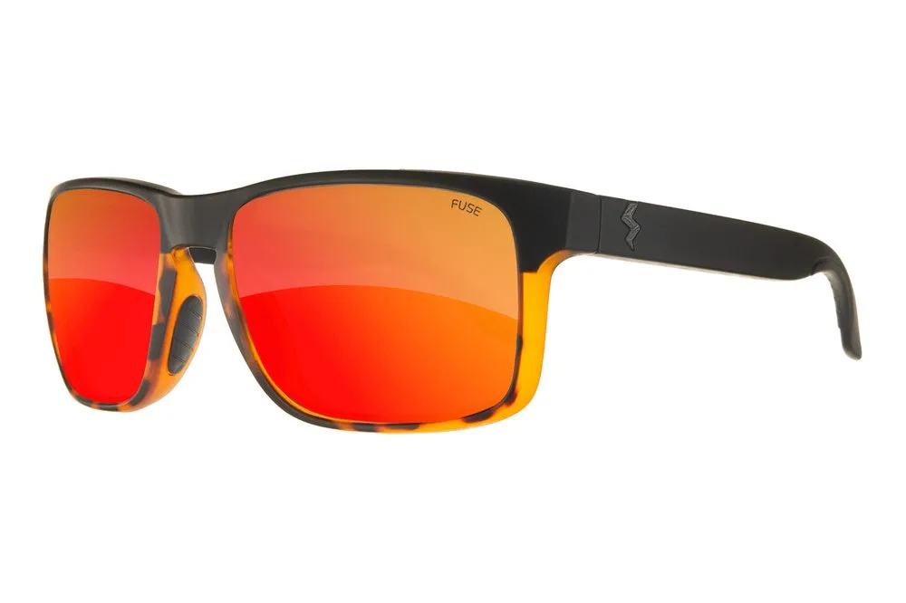 Fuse Prescription Egmont Sunglasses | Matte Black Tortoise Fade