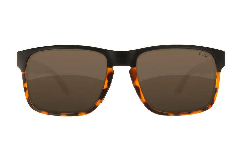 Fuse Prescription Egmont Sunglasses | Matte Black Tortoise Fade