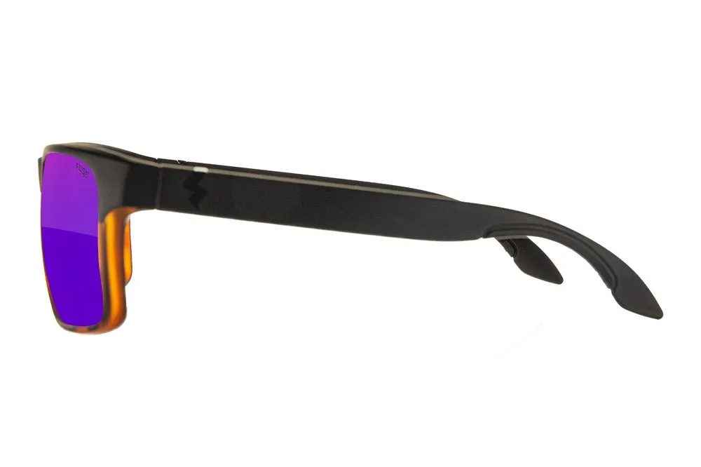 Fuse Prescription Egmont Sunglasses | Matte Black Tortoise Fade