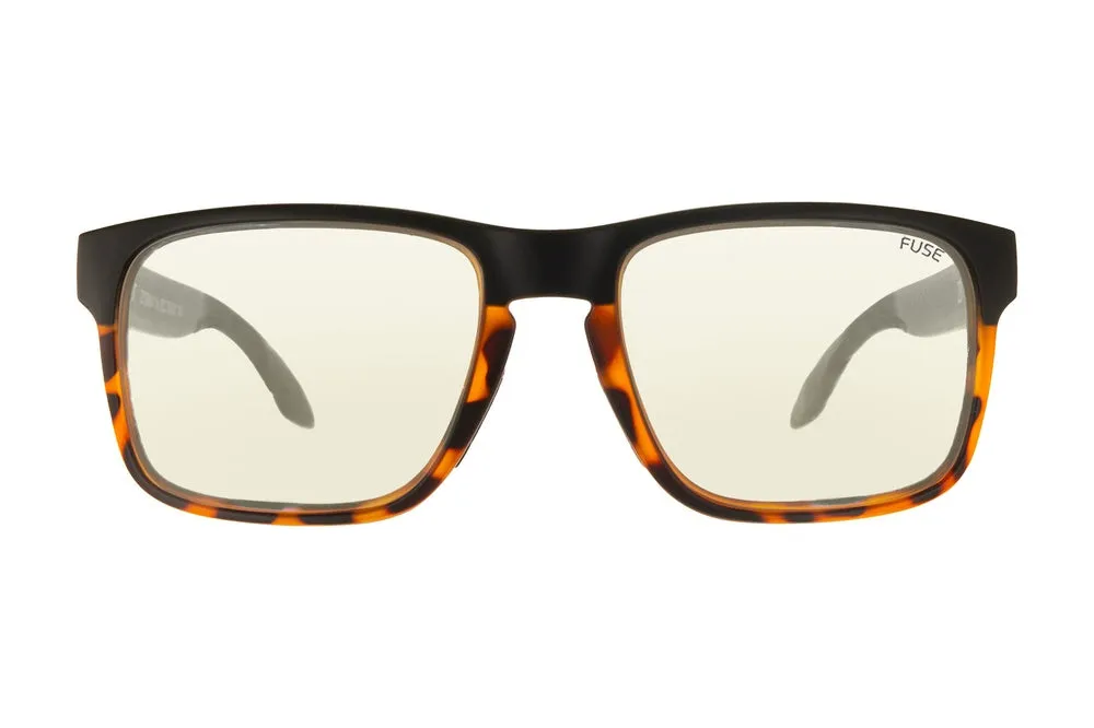 Fuse Prescription Egmont Sunglasses | Matte Black Tortoise Fade