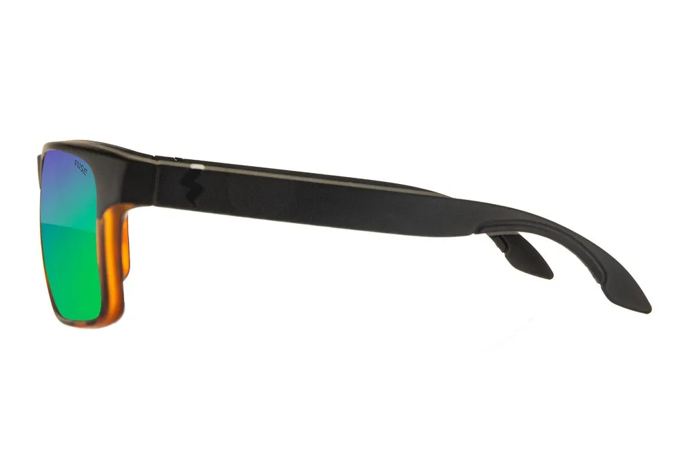 Fuse Prescription Egmont Sunglasses | Matte Black Tortoise Fade