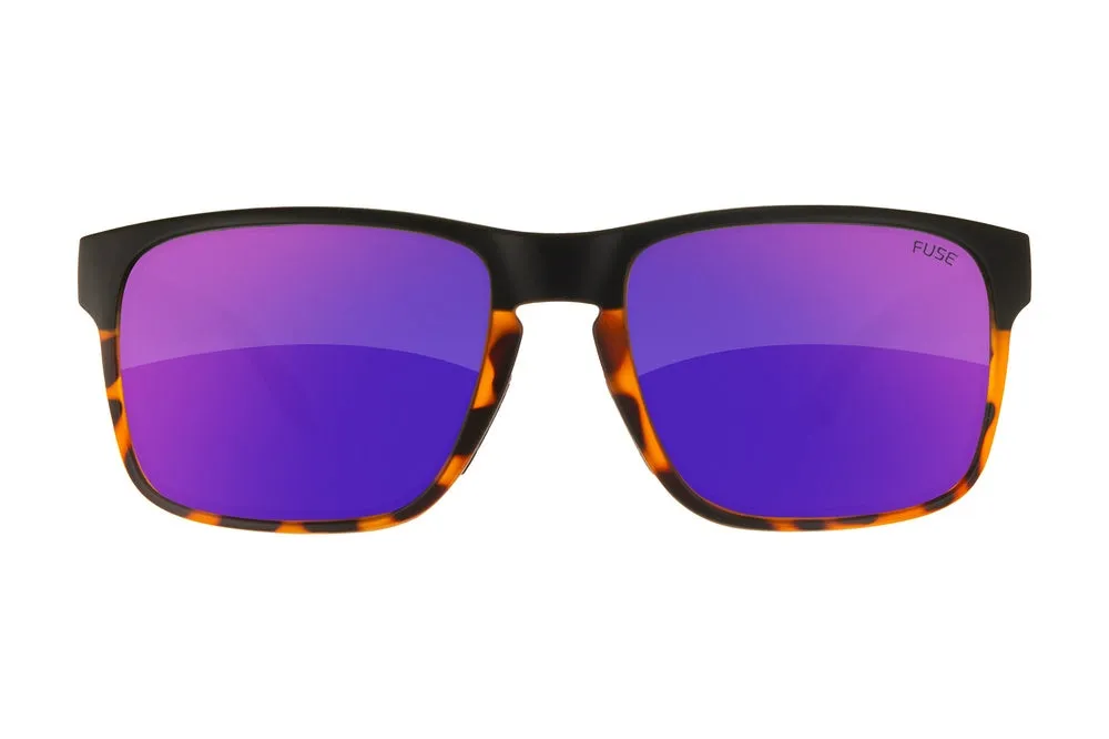 Fuse Prescription Egmont Sunglasses | Matte Black Tortoise Fade