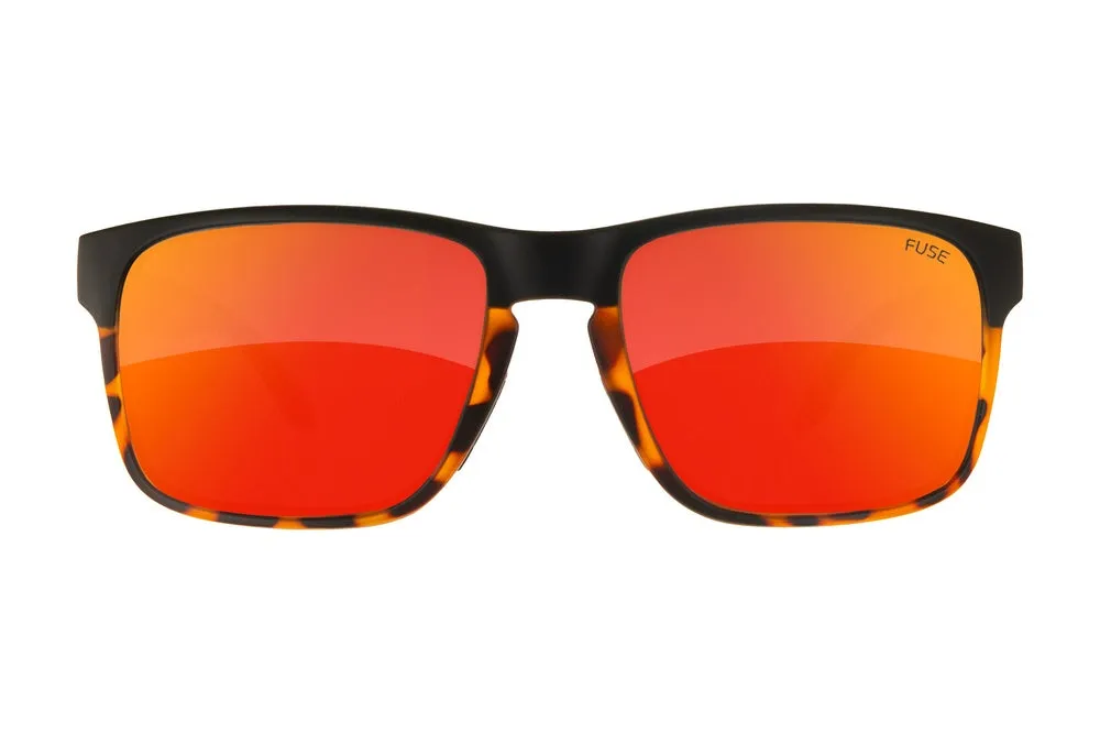 Fuse Prescription Egmont Sunglasses | Matte Black Tortoise Fade