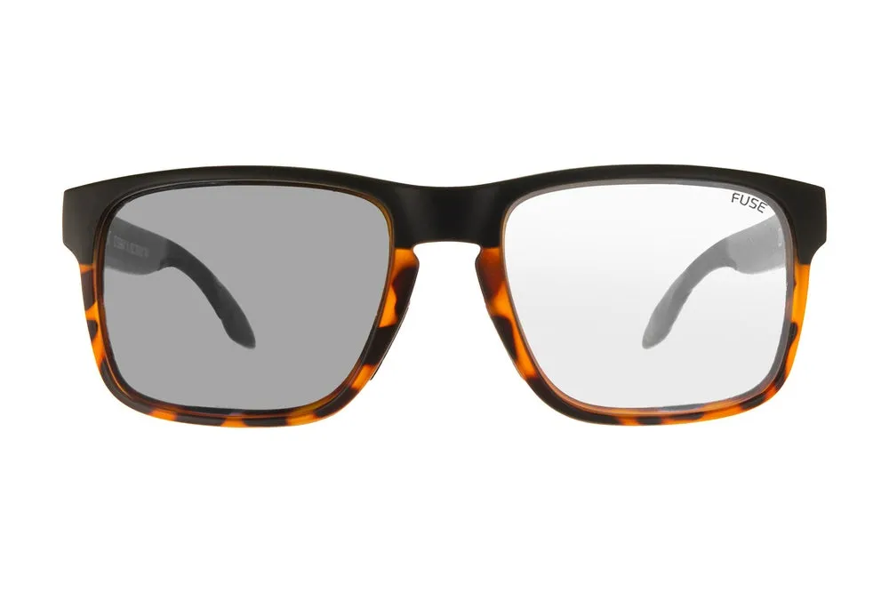 Fuse Prescription Egmont Sunglasses | Matte Black Tortoise Fade