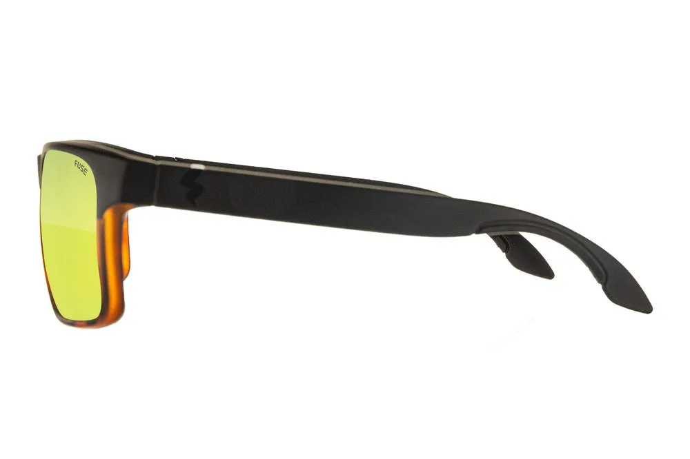 Fuse Prescription Egmont Sunglasses | Matte Black Tortoise Fade