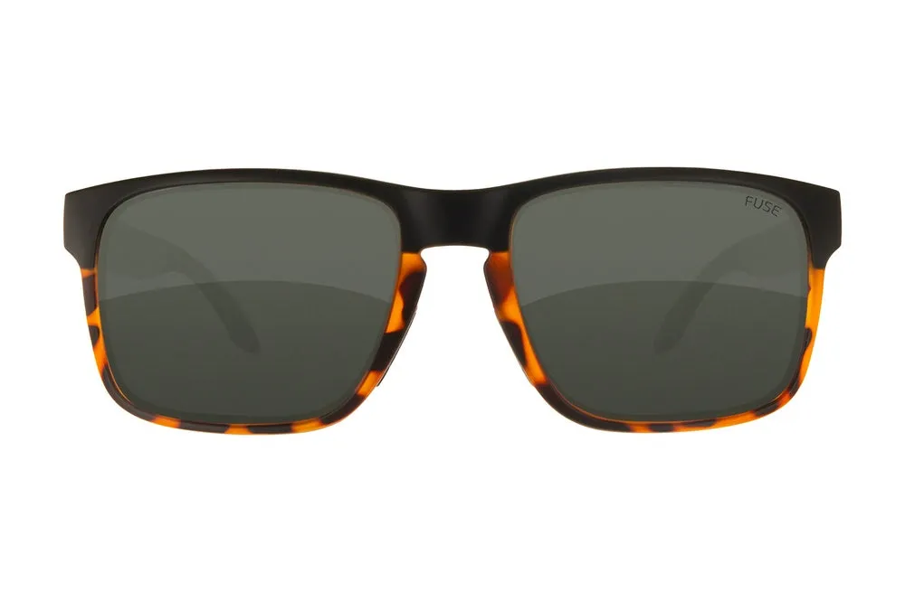 Fuse Prescription Egmont Sunglasses | Matte Black Tortoise Fade