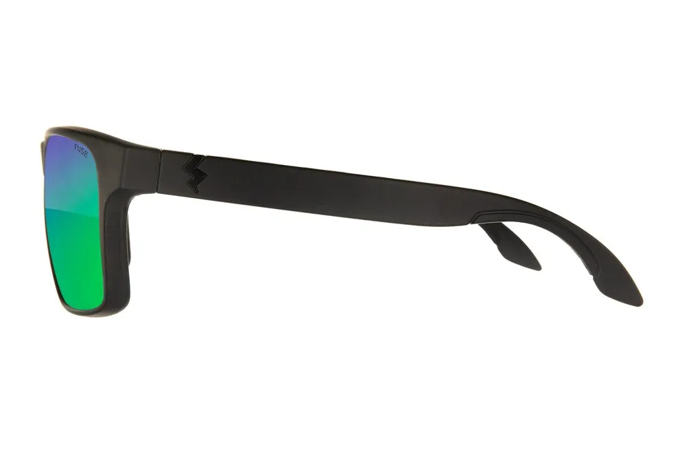 Fuse Prescription Egmont XL Sunglasses | Matte Black