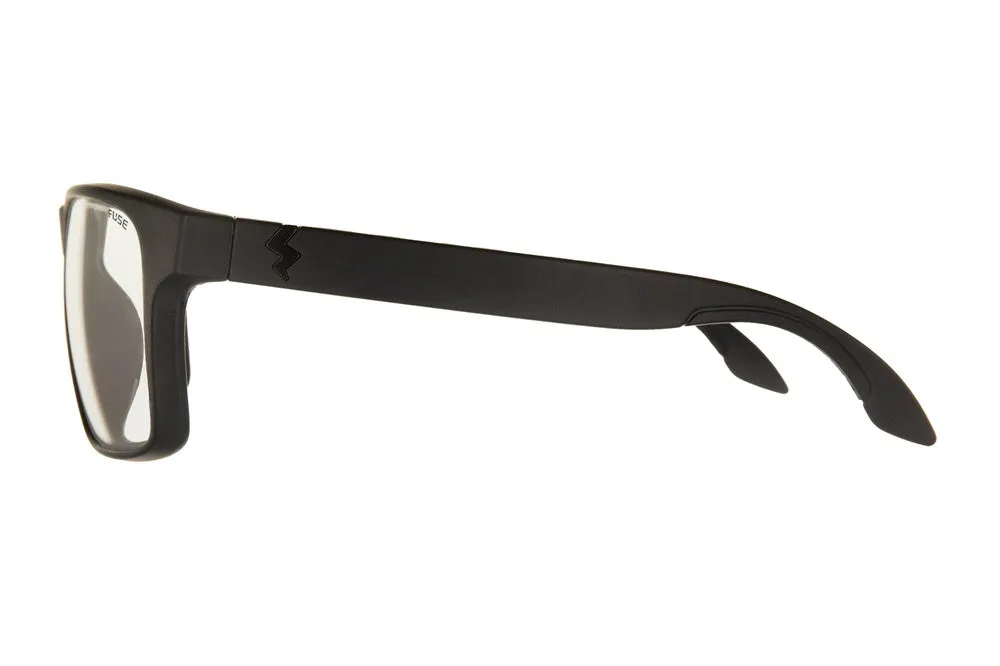 Fuse Prescription Egmont XL Sunglasses | Matte Black