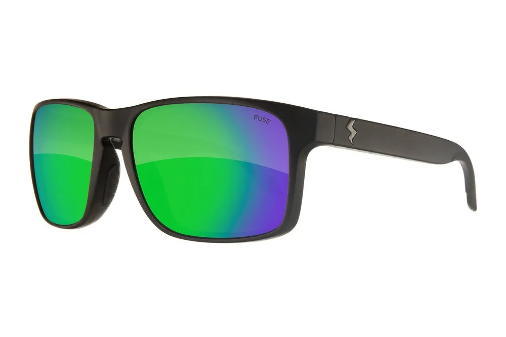 Fuse Prescription Egmont XL Sunglasses | Matte Black