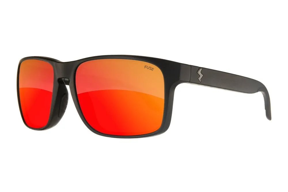 Fuse Prescription Egmont XL Sunglasses | Matte Black