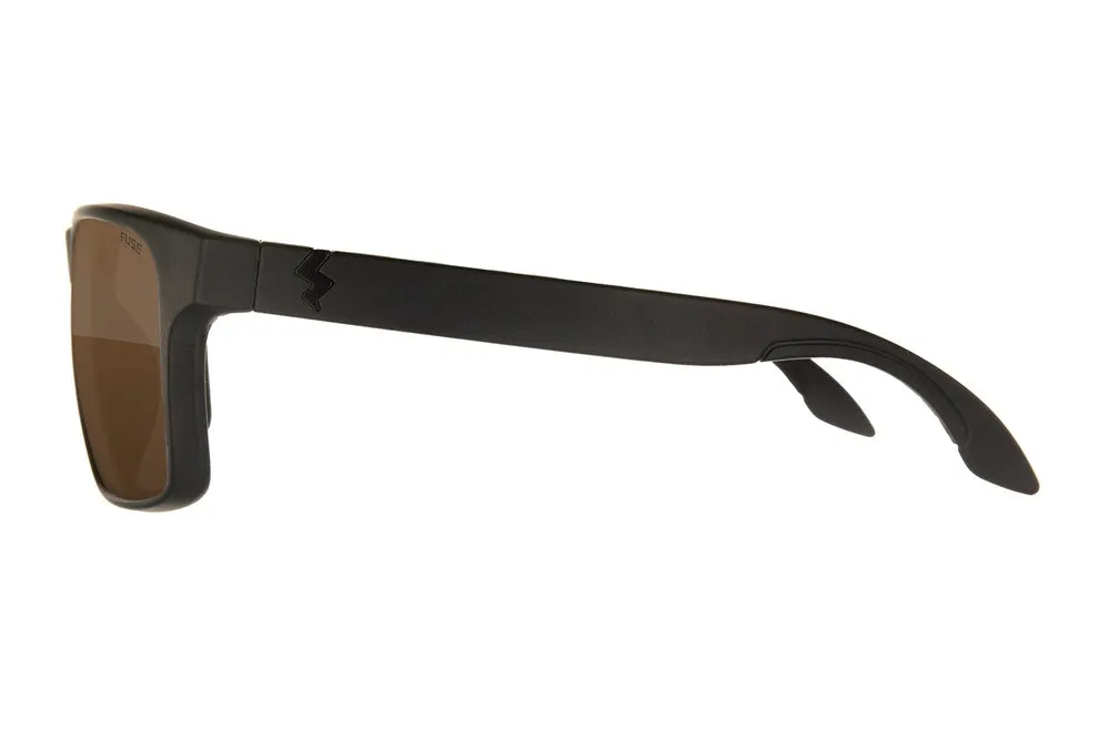 Fuse Prescription Egmont XL Sunglasses | Matte Black