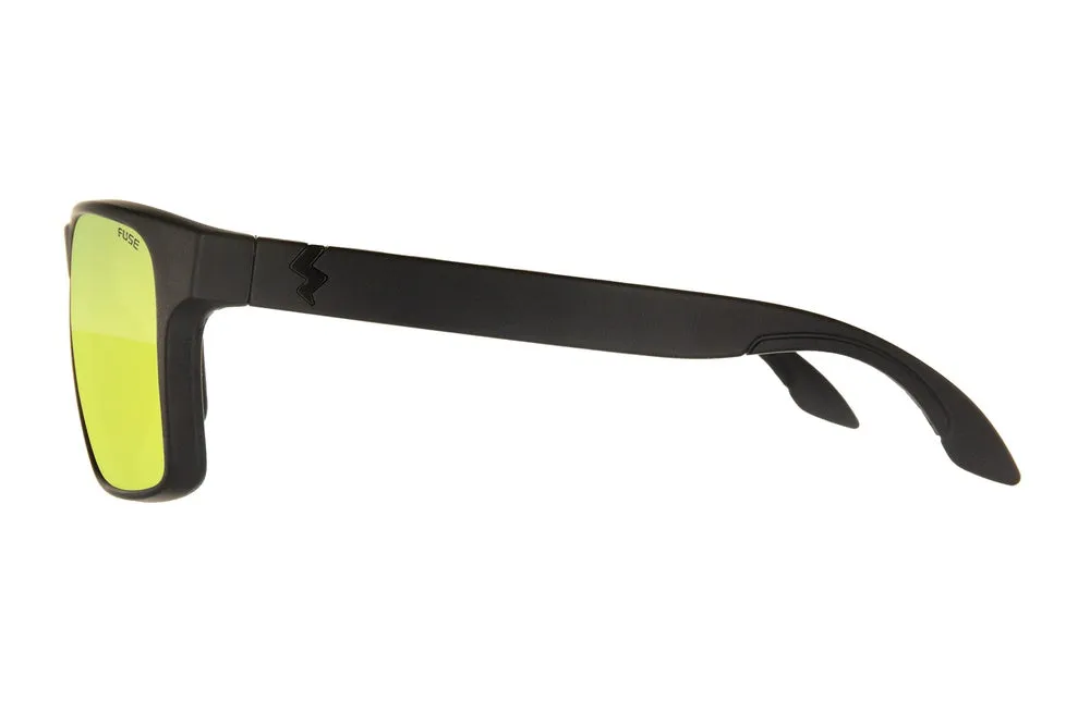 Fuse Prescription Egmont XL Sunglasses | Matte Black