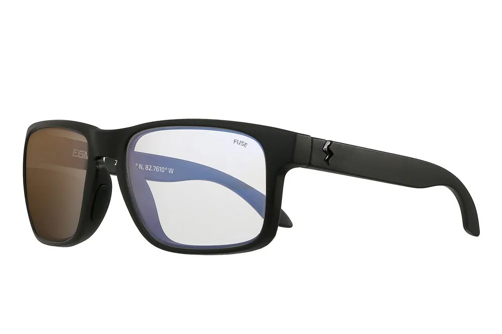 Fuse Prescription Egmont XL Sunglasses | Matte Black