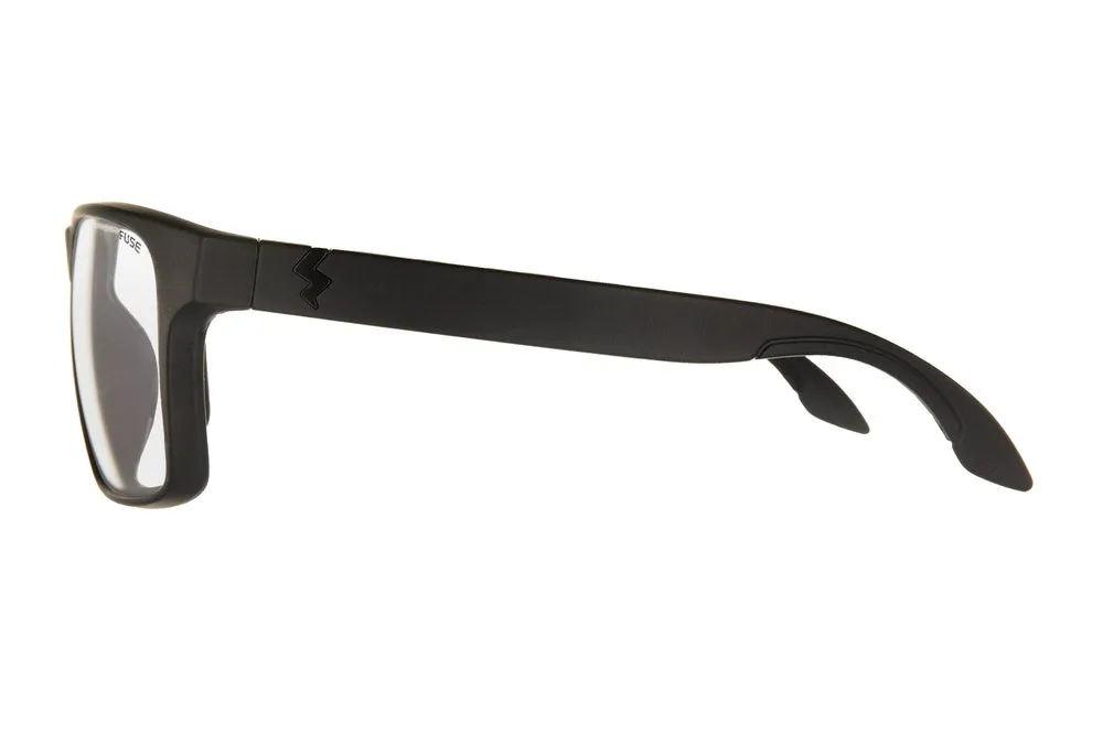 Fuse Prescription Egmont XL Sunglasses | Matte Black