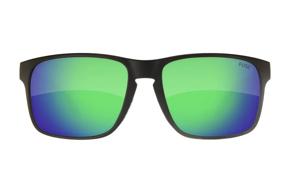 Fuse Prescription Egmont XL Sunglasses | Matte Black