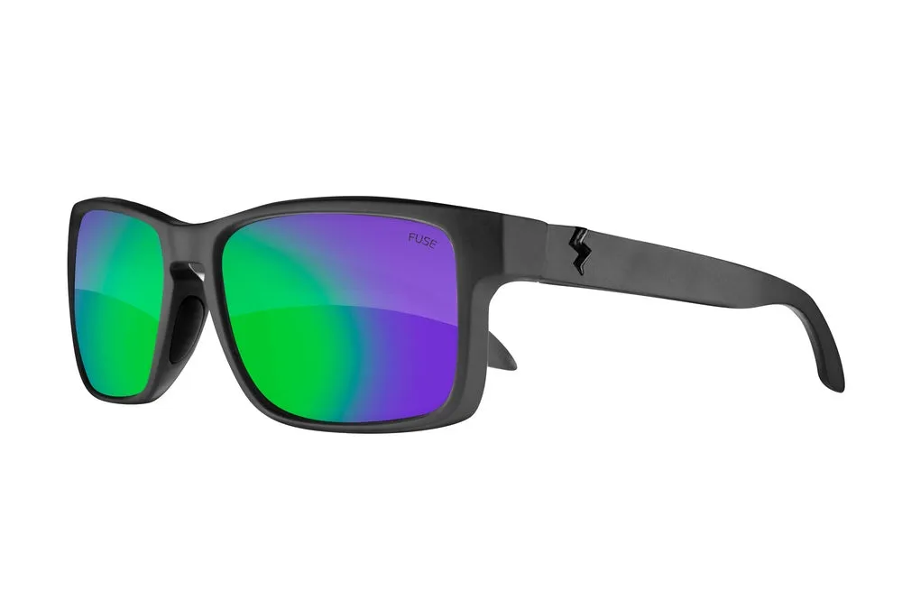 Fuse Prescription Egmont XS Sunglasses | Matte Black