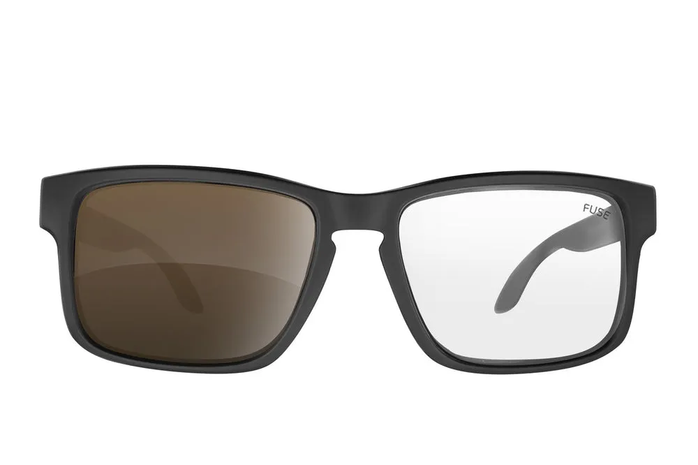 Fuse Prescription Egmont XS Sunglasses | Matte Black