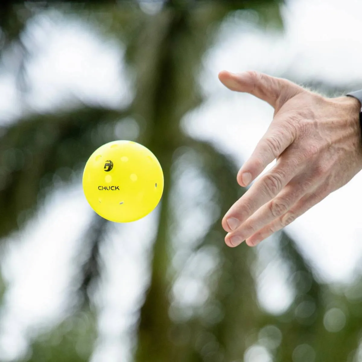 Gamma Chuck Outdoor Pickleball Yellow - 48 pack