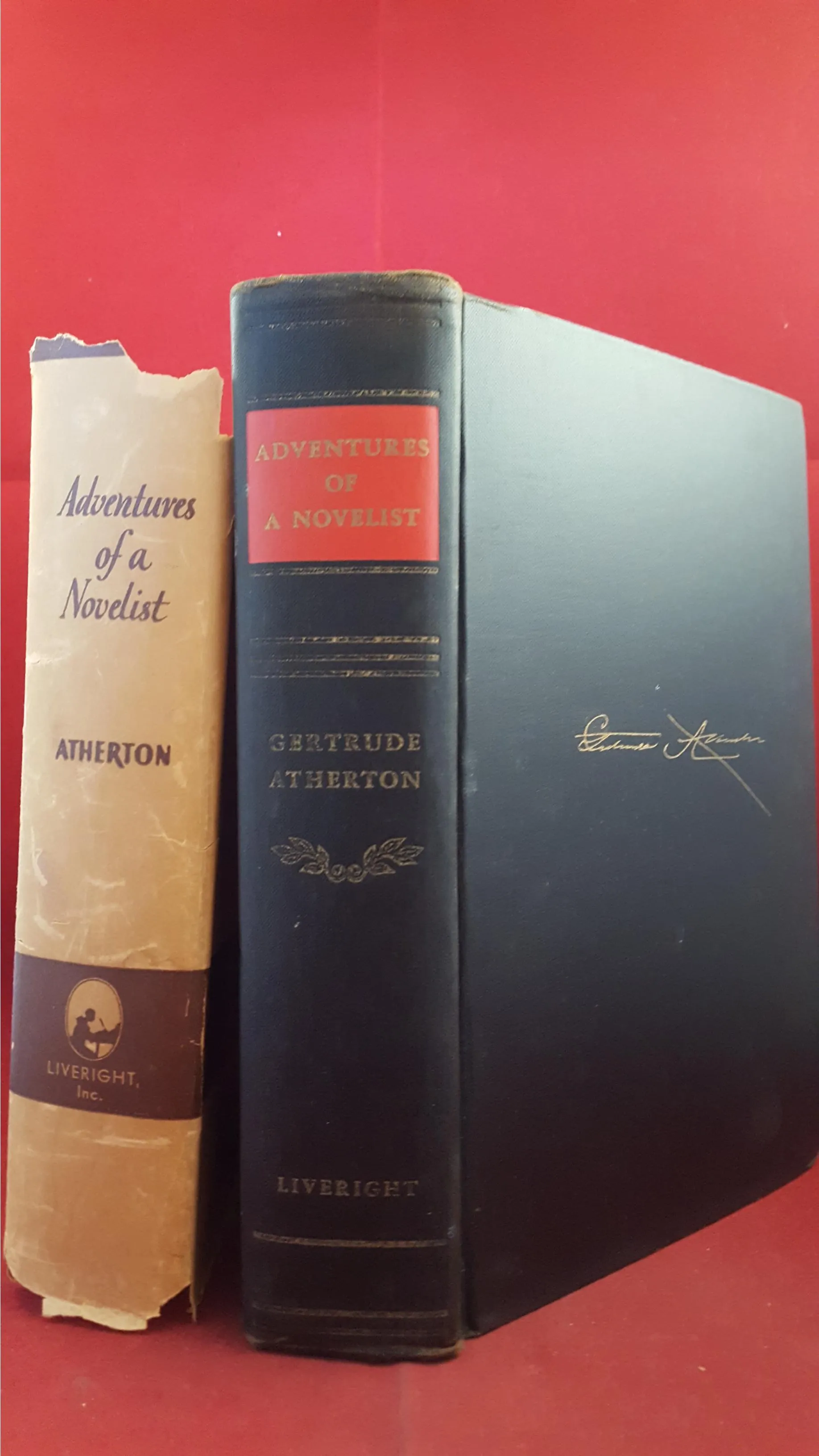 Gertrude Atherton - Adventures Of A Novelist, Liveright, 1932