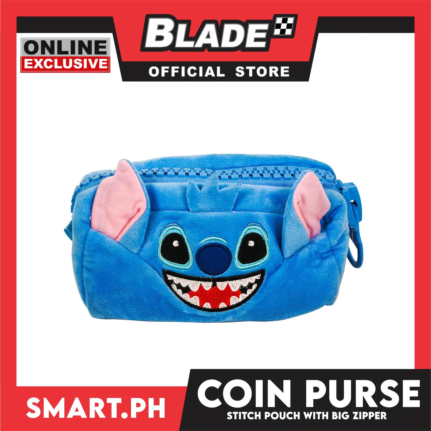 Gifts Coin Purse Pouch With Big Zipper (Character Design)