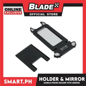 Gifts Mirror With Phone Holder (Assorted Designs and Colors)