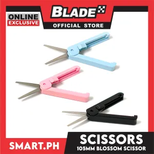 Gifts Pocket Scissors Blossom No.6072 (Assorted Colors)