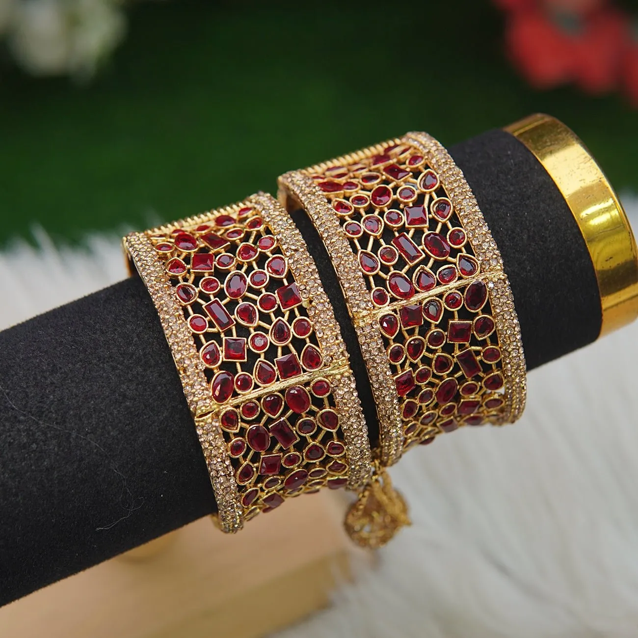 Glamorous Cubic Zirconia Kangans