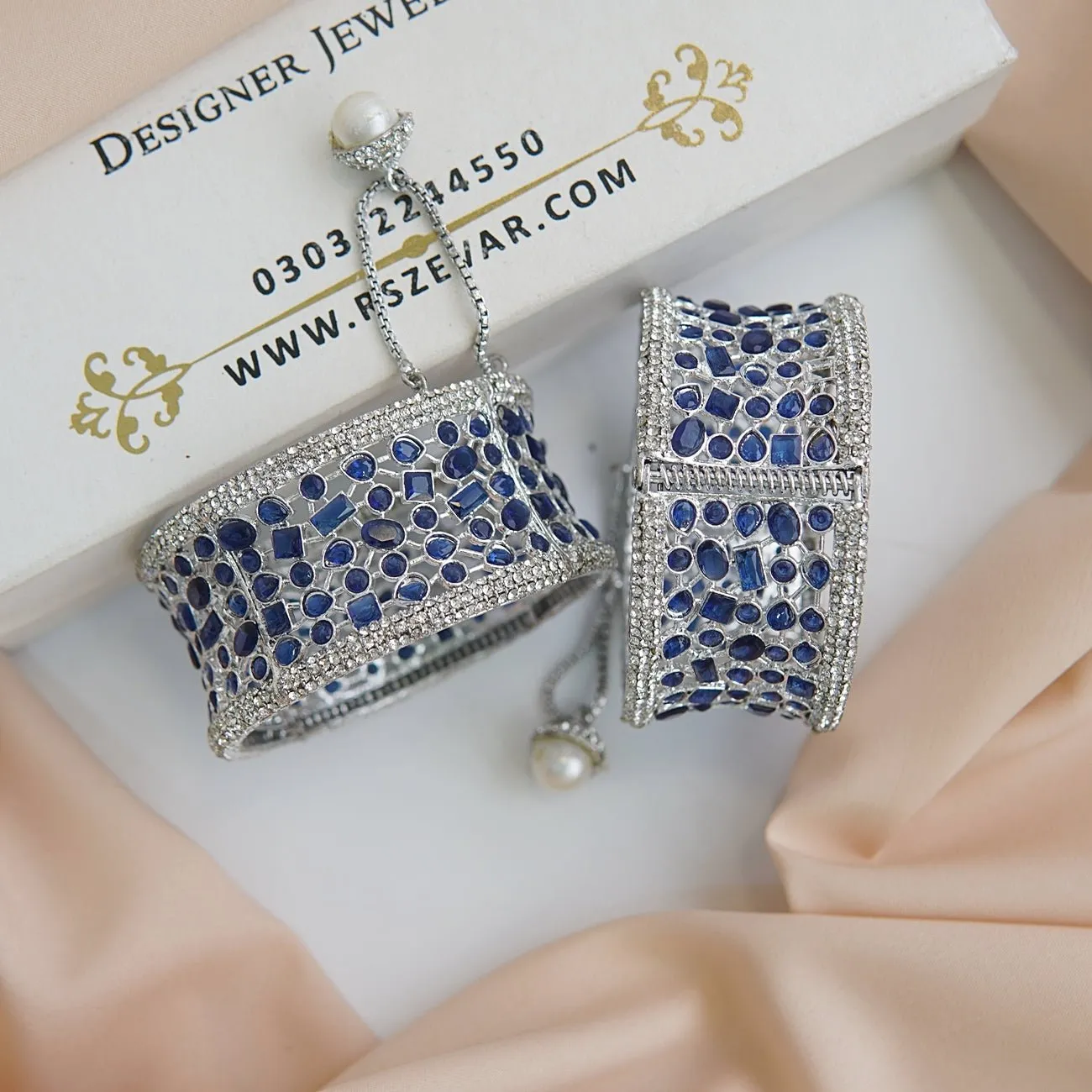 Glamorous Cubic Zirconia Kangans