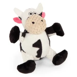 GoDog Just For Me Checkers Sitting Cow w/Chew Guard