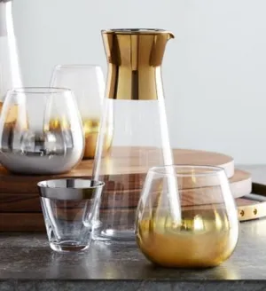 Gold Band Carafe