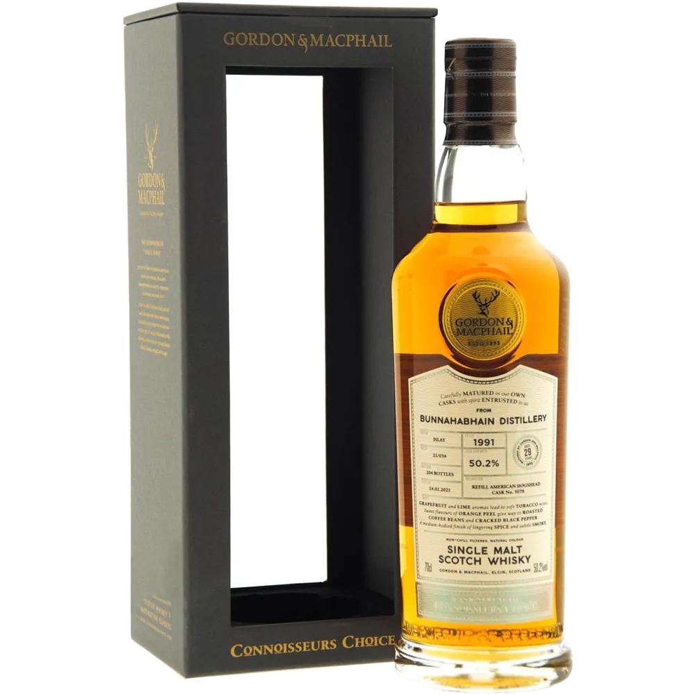 Gordon & Macphail Bunnahabhain 1991 29 Year Old Cask Strength 700ml