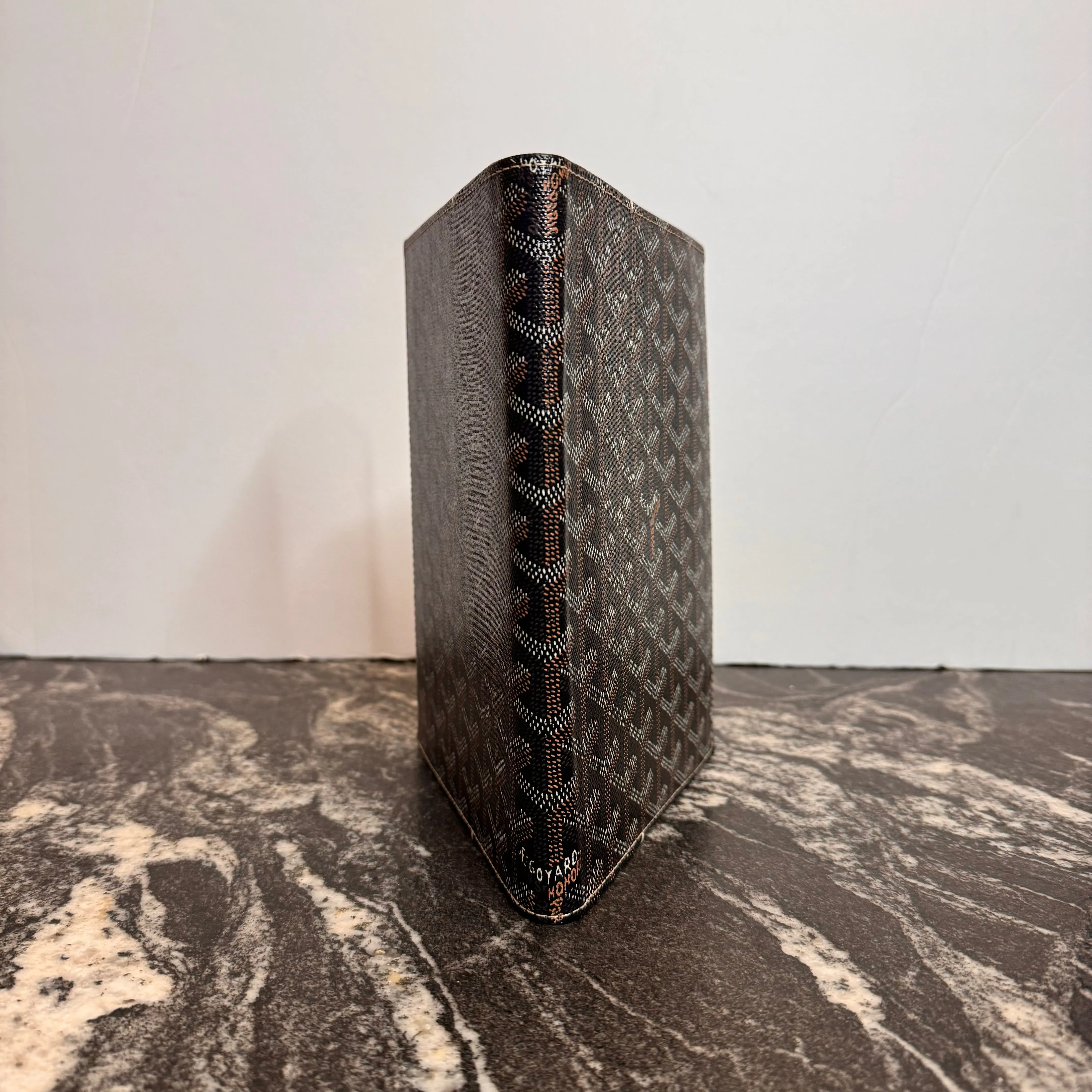 Goyard Agenda Cover ‘Black/Brown’