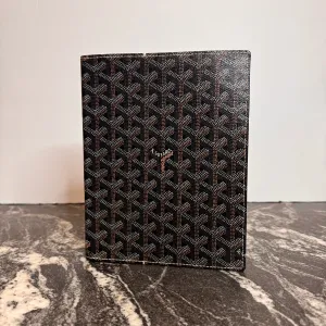 Goyard Agenda Cover ‘Black/Brown’