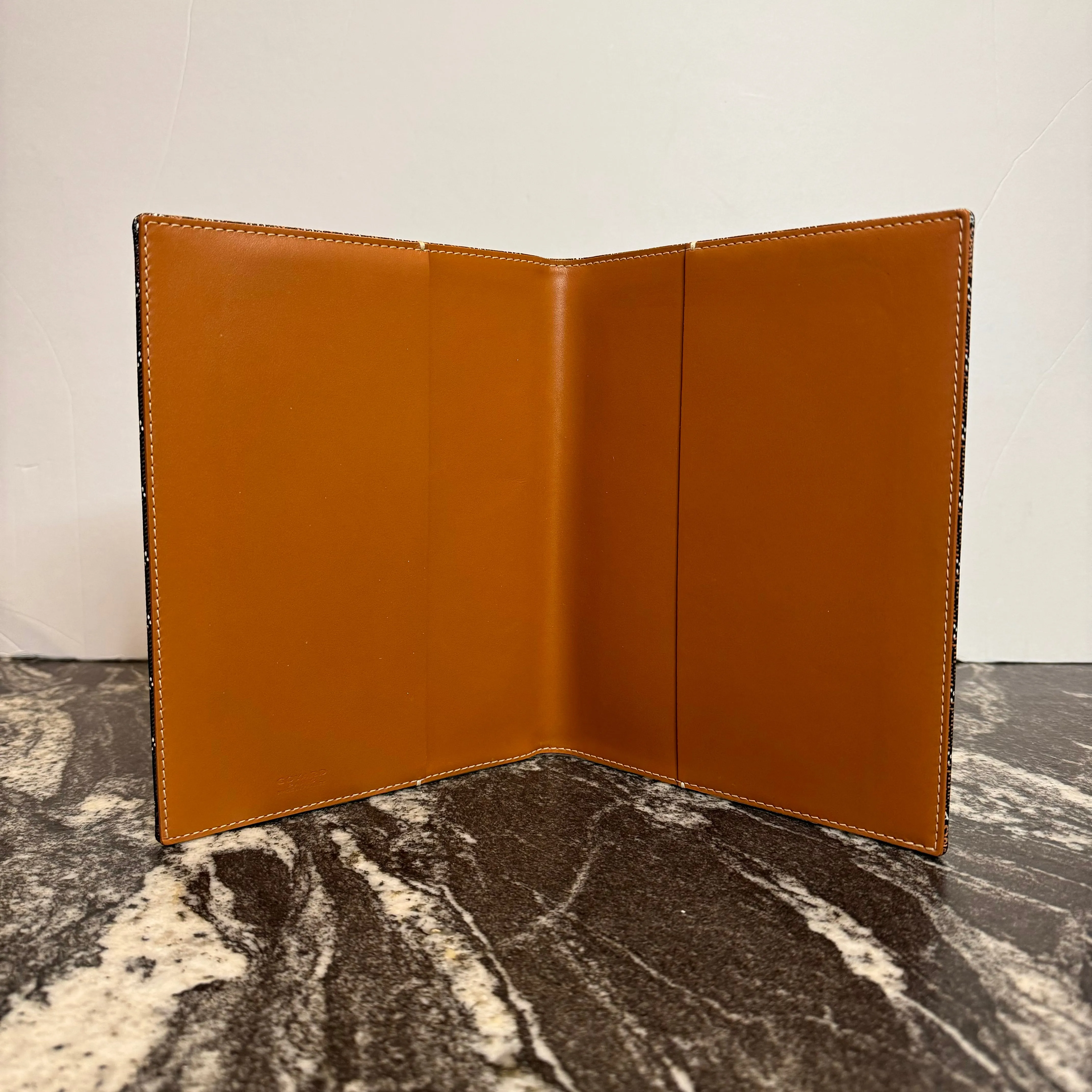 Goyard Agenda Cover ‘Black/Brown’