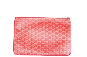 Goyard Senat Pouch Goyardine MM Red