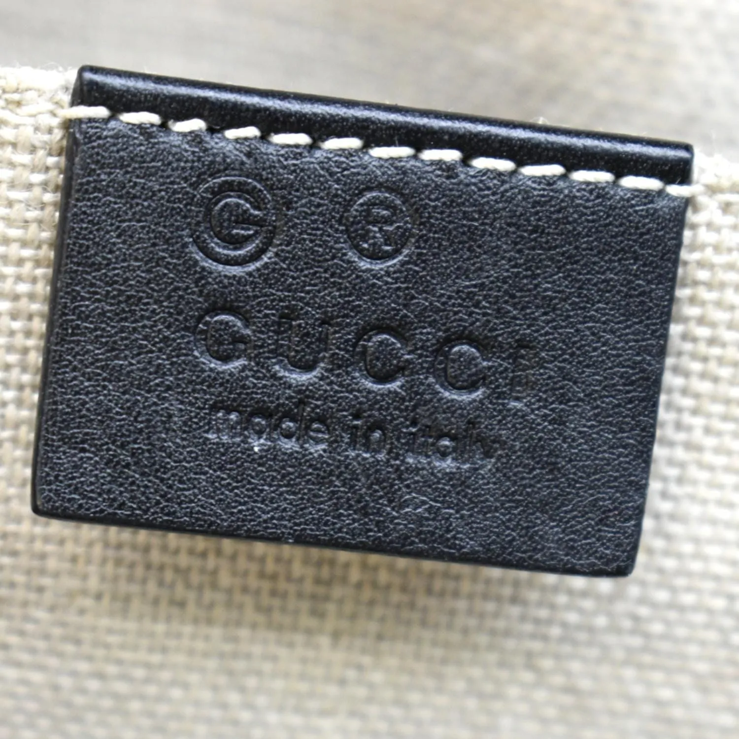 GUCCI Mini Dome Leather Crossbody Bag Black 449654