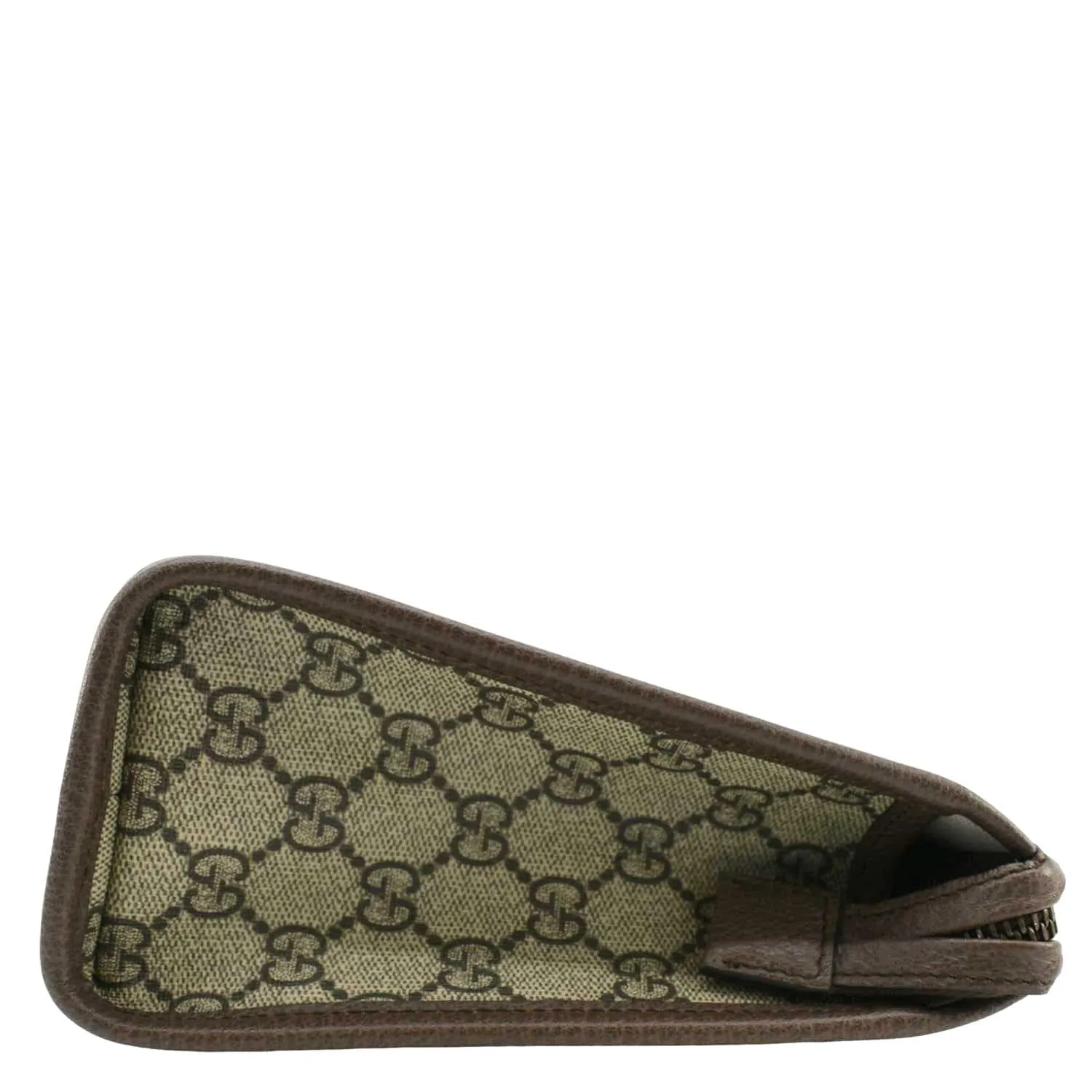 GUCCI Ophidia GG Supreme Canvas Pouch Beige 598234