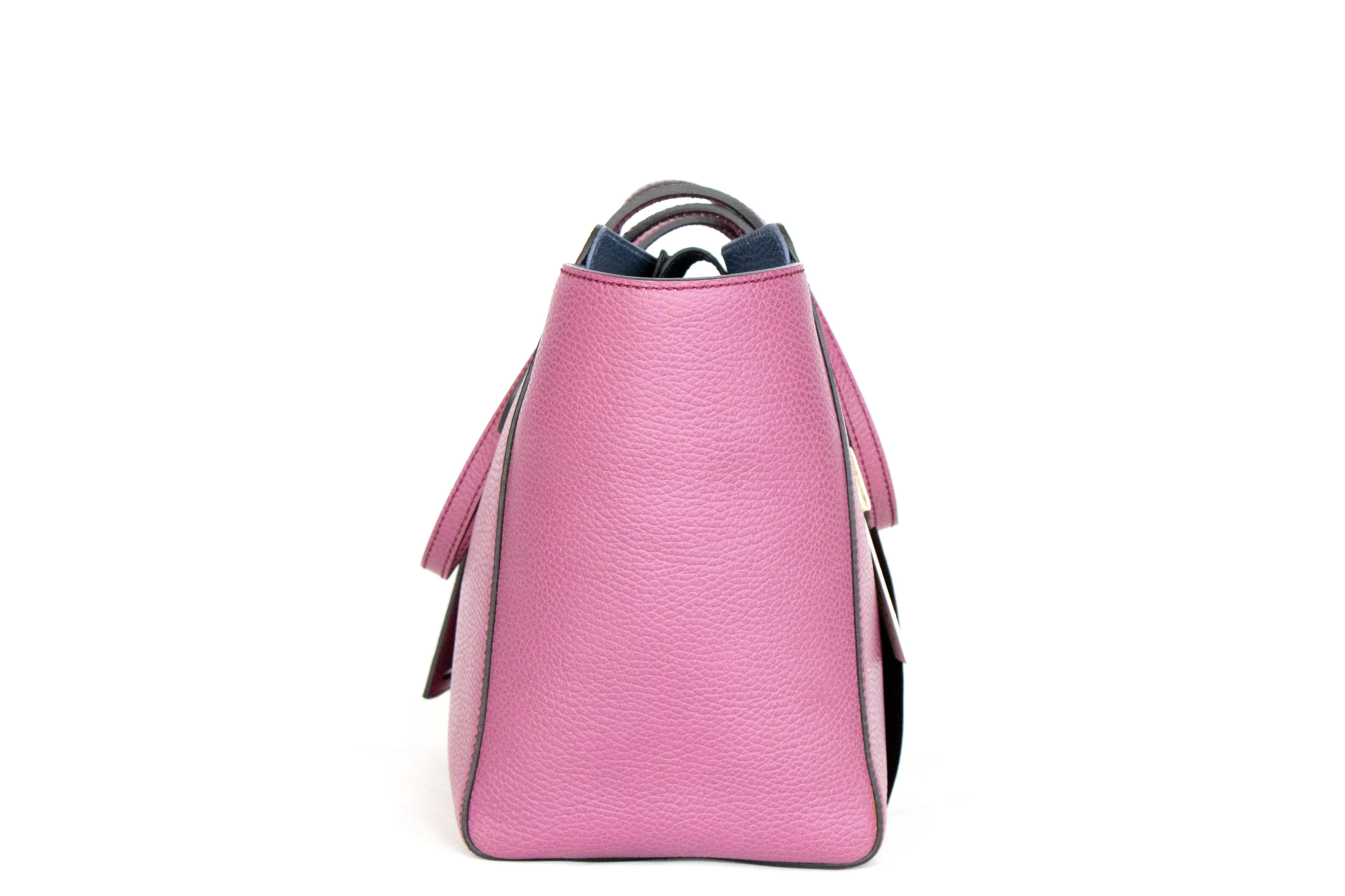 Gucci Swing Tote Small Leather Magenta