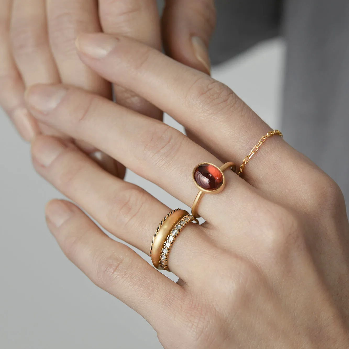 Half Eternity Antiquey Diamond Ring | R4801W