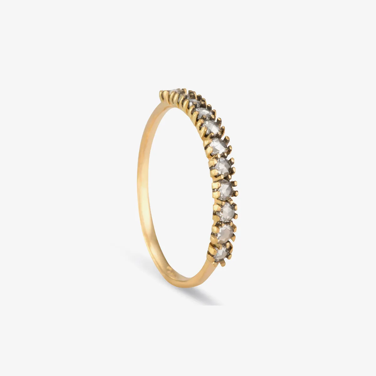 Half Eternity Antiquey Diamond Ring | R4801W