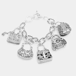 Handbag Charm Bracelet