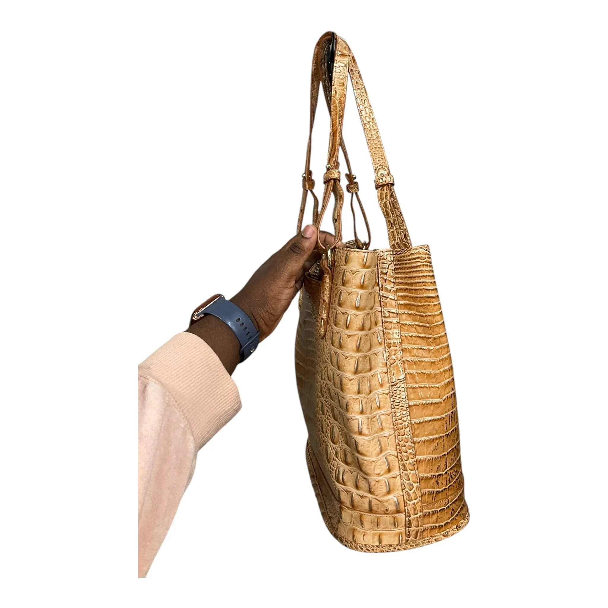 Handbag Designer By Brahmin  Size: Large