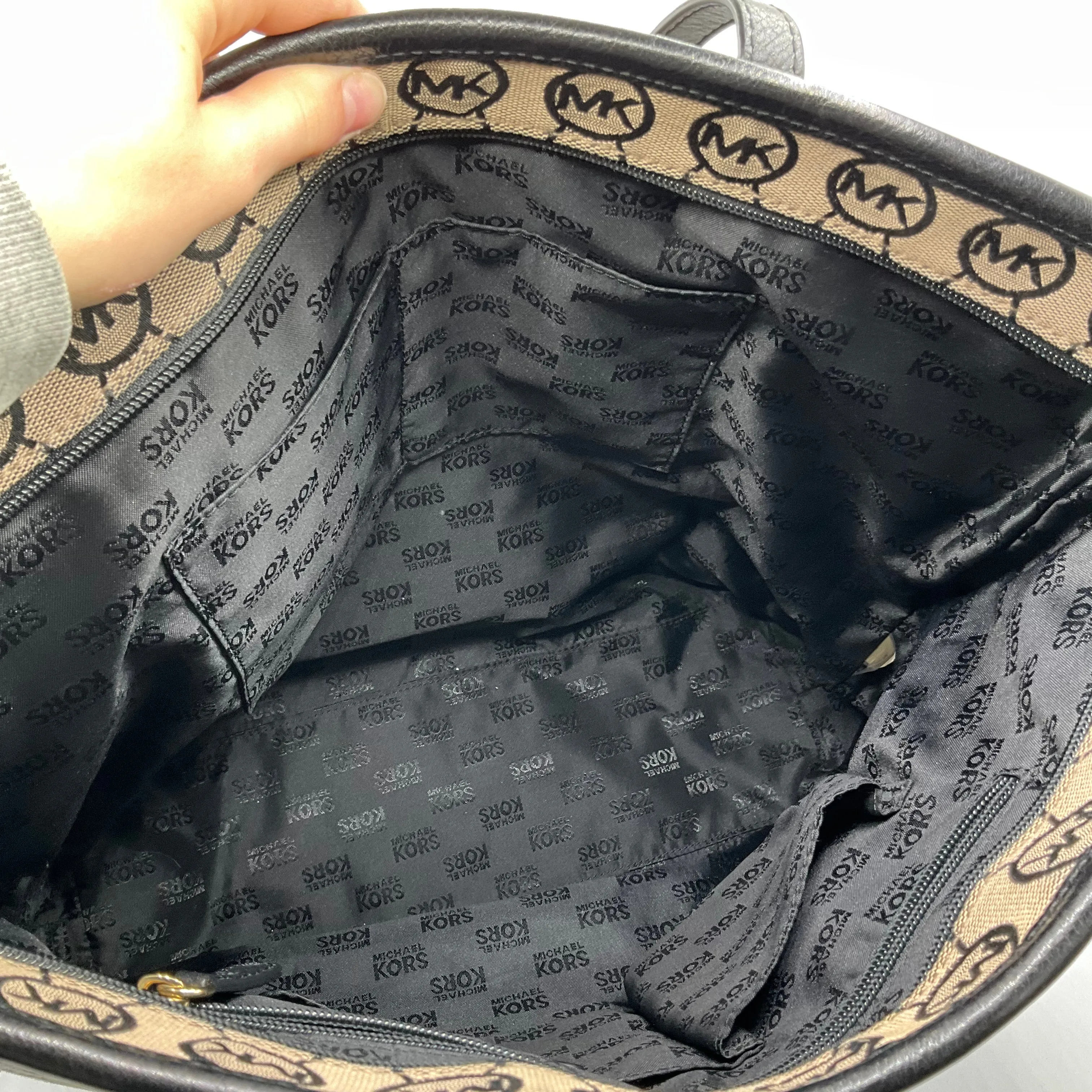 Handbag Designer By Michael Kors, Size: Large