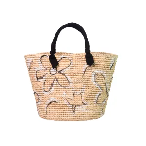Handpainted Maxi Tote Bag