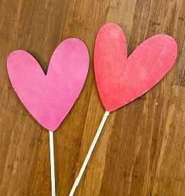 Handwritten Heart Garden and Yard Stakes
