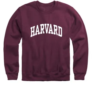 Harvard University Essential Crewneck Sweatshirt (Crimson)