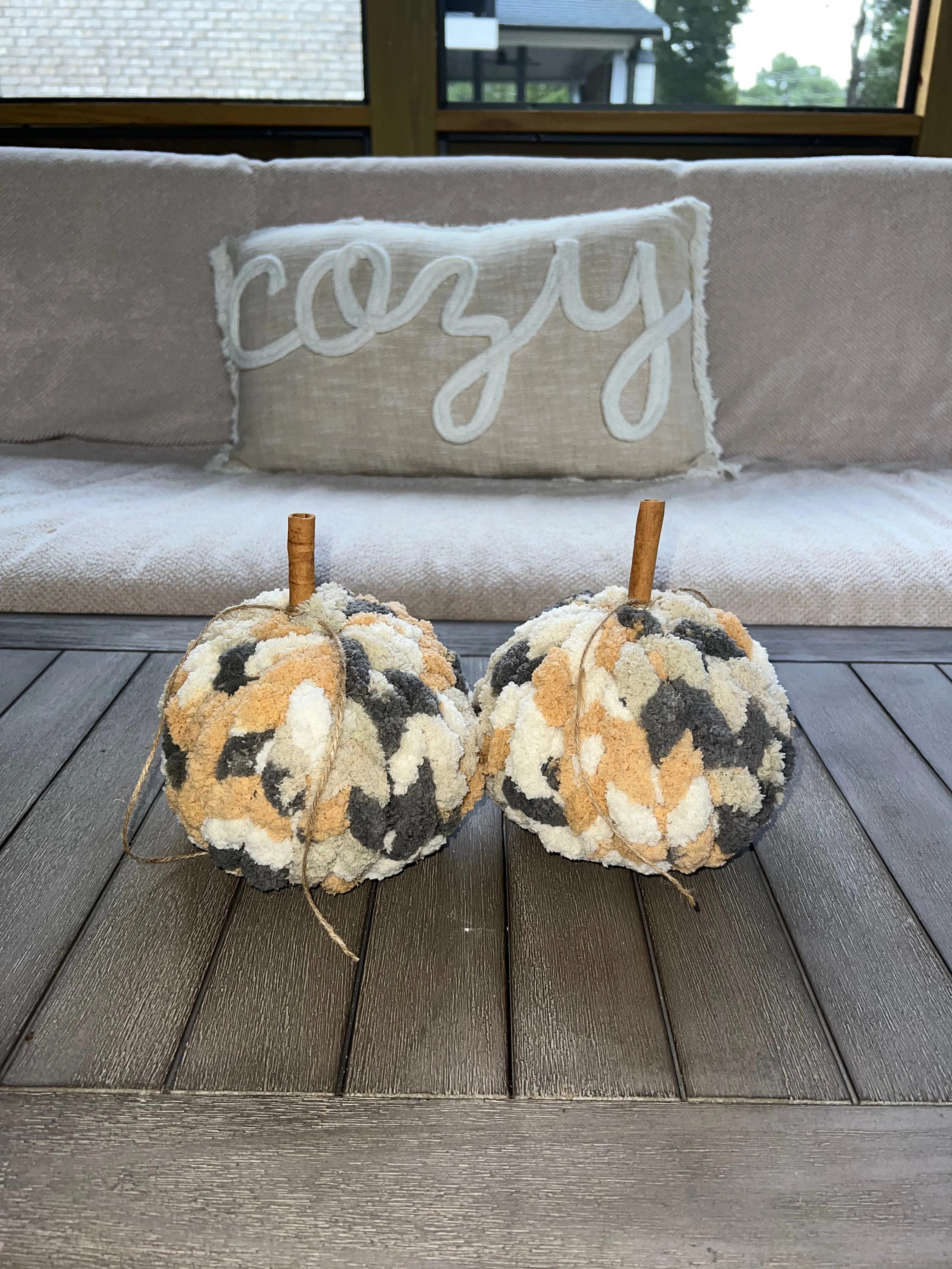 Harvest Cozy Pumpkins