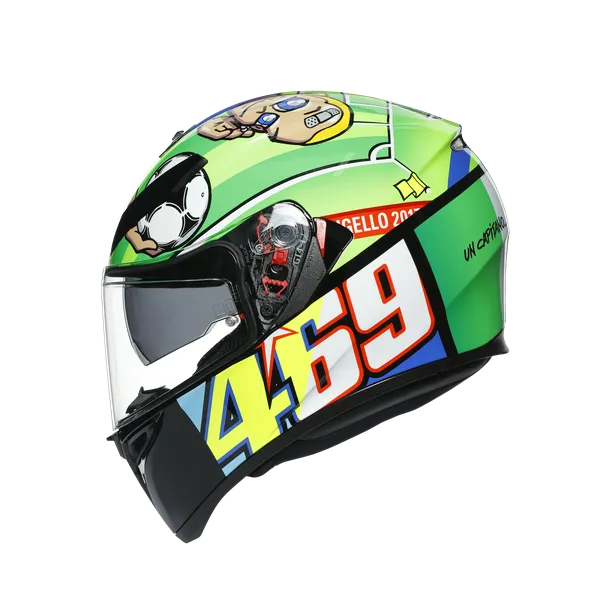 HELMET AGV K-3 SV ROSSI MUGELLO 2017