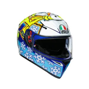 HELMET AGV K-3 SV ROSSI WINTER TEST 2016