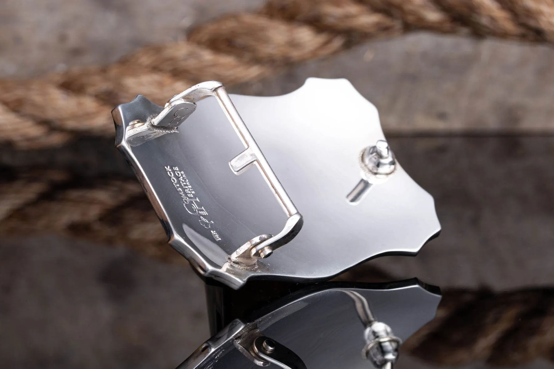 Heraldic Ute 14k Trophy Buckle